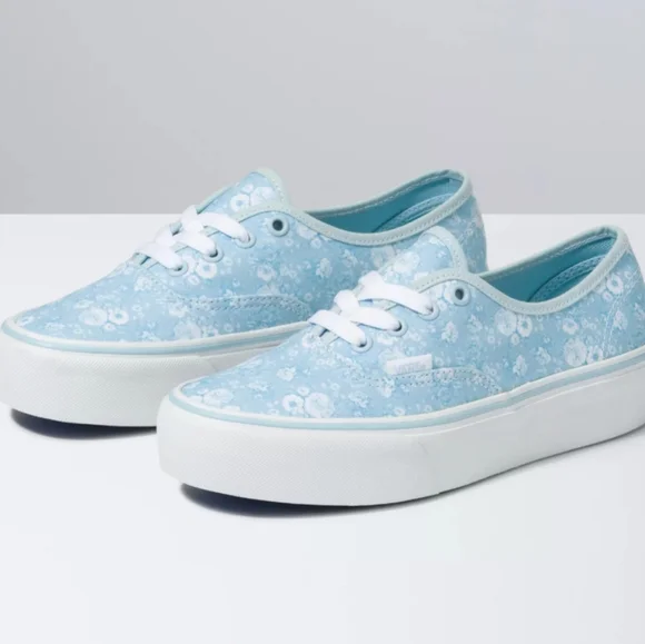 Vans Shoes Vans Tonal Floral Authentic Platform Poshmark